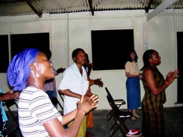 Witches, Wizards Storm Church